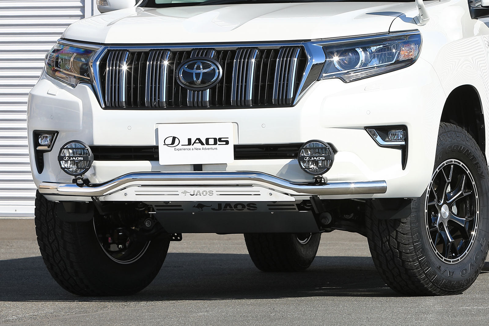 JAOS FRONT SKID BAR POLISH BLAST FOR TOYOTA LAND CRUISER PRADO 150 B150067A