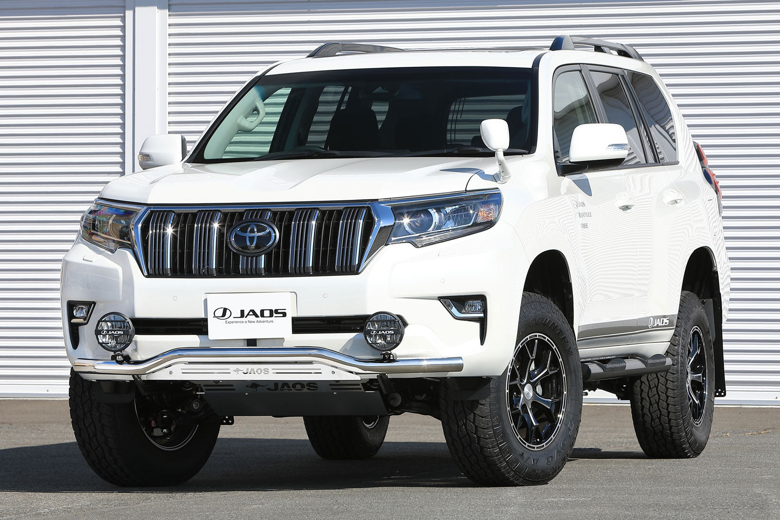 JAOS FRONT SKID BAR POLISH BLAST FOR TOYOTA LAND CRUISER PRADO 150 B150067A