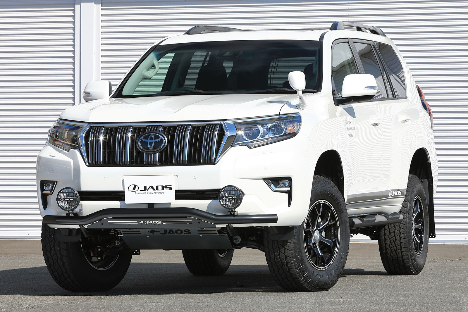 JAOS FRONT SKID BAR BLACK BLACK FOR TOYOTA LAND CRUISER PRADO 150 B150067D