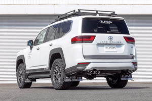 JAOS REAR SPATS MATTE BLACK FOR TOYOTA LAND CRUISER 300 B028051MB