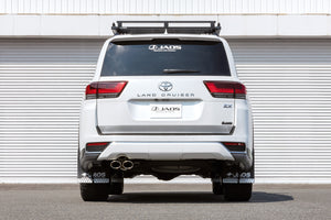 JAOS REAR SPATS MATTE BLACK FOR TOYOTA LAND CRUISER 300 B028051MB