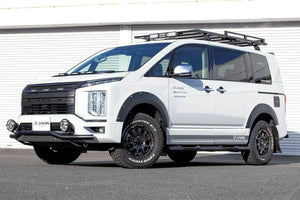 JAOS BONNET DEFLECTOR CARBON-LIKE FOR MITSUBISHI DELICA D:5 2019- DIESEL B036306CL