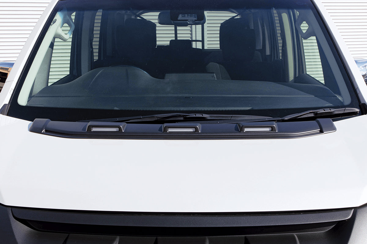 JAOS BONNET DEFLECTOR PAINTED MATTE BLACK FOR MITSUBISHI DELICA D:5 2019- DIESEL B036306MB