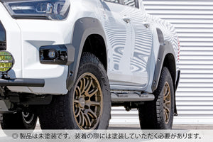JAOS FENDER GARNISH TYPE-X UNPAINTED FOR TOYOTA HILUX GRS 21+ Z“GRSPORT” B134099