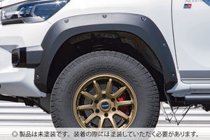 JAOS FENDER GARNISH TYPE-X UNPAINTED FOR TOYOTA HILUX GRS 21+ Z“GRSPORT” B134099