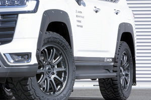 JAOS FENDER GARNISH TYPE-X PAINTED MATTE BLACK FOR ZX FOR TOYOTA LAND CRUISER 300 B135051MB