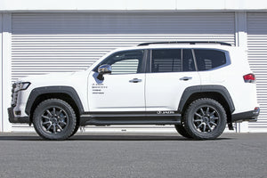 JAOS FENDER GARNISH TYPE-X PAINTED MATTE BLACK FOR ZX FOR TOYOTA LAND CRUISER 300 B135051MB