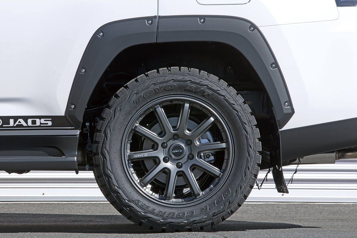 JAOS FENDER GARNISH TYPE-X PAINTED MATTE BLACK FOR ZX FOR TOYOTA LAND CRUISER 300 B135051MB