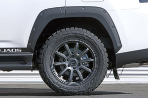 JAOS FENDER GARNISH TYPE-X PAINTED MATTE BLACK FOR ZX FOR TOYOTA LAND CRUISER 300 B135051MB