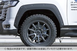 JAOS FENDER GARNISH TYPE-X UNPAINTED PRODUCT FOR ZX FOR TOYOTA LAND CRUISER 300 B135051NP
