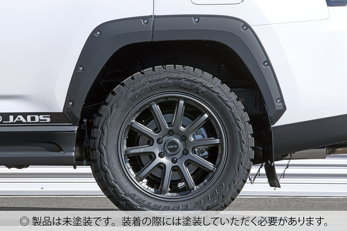 JAOS FENDER GARNISH TYPE-X UNPAINTED PRODUCT FOR ZX FOR TOYOTA LAND CRUISER 300 B135051NP