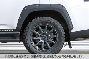 JAOS FENDER GARNISH TYPE-X UNPAINTED PRODUCT FOR ZX FOR TOYOTA LAND CRUISER 300 B135051NP