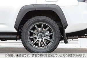 JAOS FENDER GARNISH TYPE-X UNPAINTED FOR LAND CRUISER 300 SERIES GRSPORT B135052NP