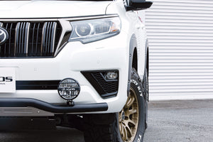 JAOS FENDER GARNISH TYPE-X PAINTED MATTE BLACK FOR TOYOTA LAND CRUISER PRADO 150 B135067AMB