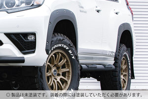 JAOS FENDER GARNISH TYPE-X UNPAINTED PRODUCT FOR TOYOTA LAND CRUISER PRADO 150 B135067NP