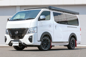 JAOS FENDER GARNISH TYPE-X MATT BLACK FOR NISSAN CARAVAN NV350 B135482MB