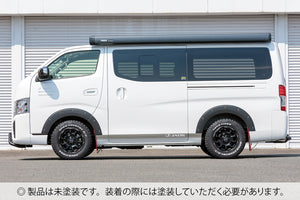 JAOS FENDER GARNISH TYPE-X UNPAINTED FOR NISSAN CARAVAN NV350 B135482NP