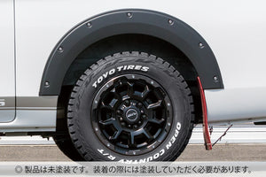 JAOS FENDER GARNISH TYPE-X UNPAINTED FOR NISSAN CARAVAN NV350 B135482NP