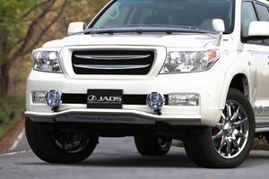 JAOS FRONT SKID BAR POLISH BLACK FOR TOYOTA LAND CRUISER 200 B150048B
