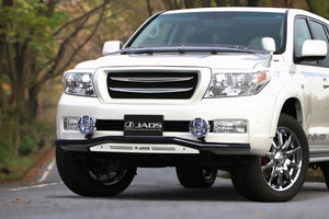 JAOS FRONT SKID BAR BLACK BLAST FOR TOYOTA LAND CRUISER 200 B150048C