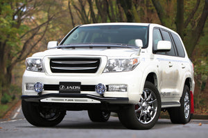 JAOS FRONT SKID BAR BLACK BLAST FOR TOYOTA LAND CRUISER 200 B150048C