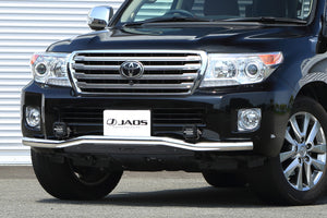JAOS FRONT SKID BAR 12-15 POLISH BLACK FOR TOYOTA LAND CRUISER 200 B150049B