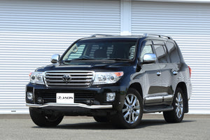 JAOS FRONT SKID BAR 12-15 POLISH BLACK FOR TOYOTA LAND CRUISER 200 B150049B