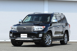 JAOS FRONT SKID BAR 12-15 BLACK BLAST FOR TOYOTA LAND CRUISER 200 B150049C