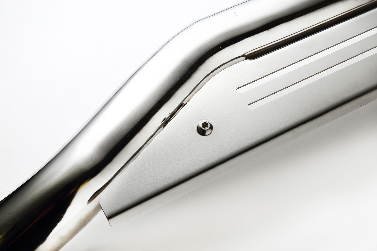 JAOS FRONT SKID BAR 15POLISH BLAST FOR TOYOTA LAND CRUISER 200 B150050A