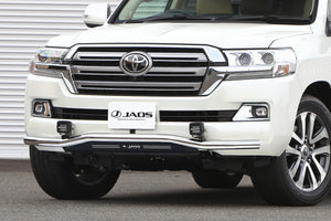JAOS FRONT SKID BAR 15POLISH BLACK FOR TOYOTA LAND CRUISER 200 B150050B