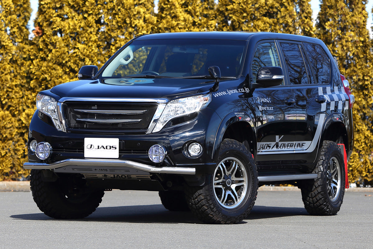 JAOS FRONT SKID BAR POLISH BLACK FOR TOYOTA LAND CRUISER PRADO 150 B150066B