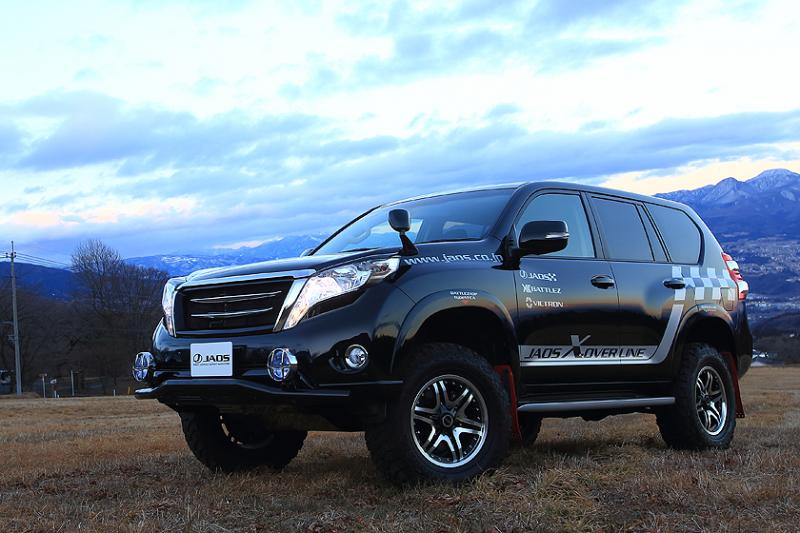 JAOS FRONT SKID BAR BLACK BLACK FOR TOYOTA LAND CRUISER PRADO 150 B150066D