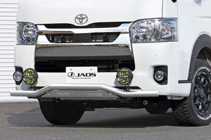 JAOS FRONT SKID BAR POLISH BLAST STANDARD TYPE 3 ~ FOR TOYOTA HIACE 200 B150203A