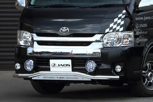 JAOS FRONT SKID BAR POLISH BLAST WIDE TYPE 3 ~ FOR TOYOTA HIACE 200 B150204A