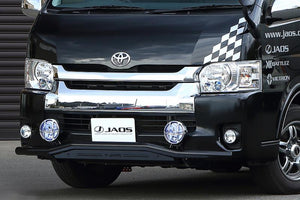 JAOS FRONT SKID BAR BLACK BLACK WIDE TYPE 3 ~ FOR TOYOTA HIACE 200 B150204D