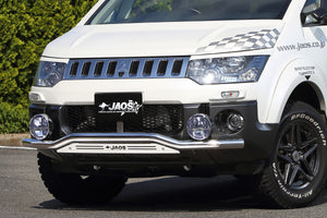 JAOS FRONT SKID BAR POLISH BLAST FOR MITSUBISHI DELICA D:5 B150304A