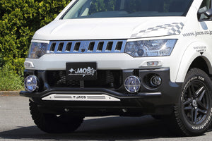 JAOS FRONT SKID BAR BLACK BLAST FOR MITSUBISHI DELICA D:5 B150304C