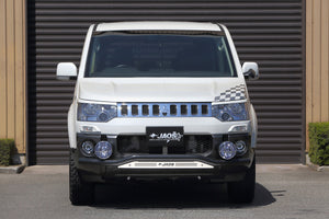JAOS FRONT SKID BAR BLACK BLAST FOR MITSUBISHI DELICA D:5 B150304C