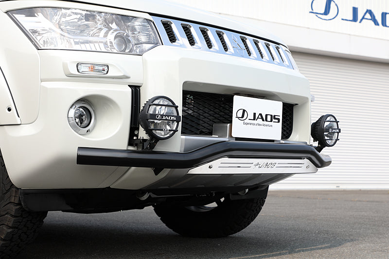 JAOS FRONT SKID BAR BLACK BLAST FOR MITSUBISHI DELICA D:5 B150305C