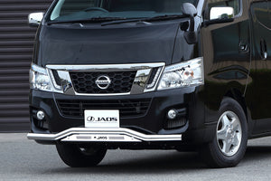JAOS FRONT SKID BAR POLISH BLAST STANDARD FOR NISSAN NV350 CARAVAN B150482A