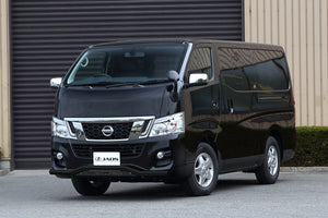 JAOS FRONT SKID BAR BLACK BLACK STANDARD FOR NISSAN NV350 CARAVAN B150482D