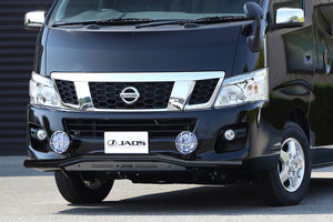 JAOS FRONT SKID BAR BLACK BLACK WIDE FOR NISSAN NV350 CARAVAN B150483D