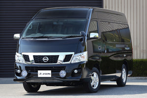 JAOS FRONT SKID BAR BLACK BLACK WIDE FOR NISSAN NV350 CARAVAN B150483D