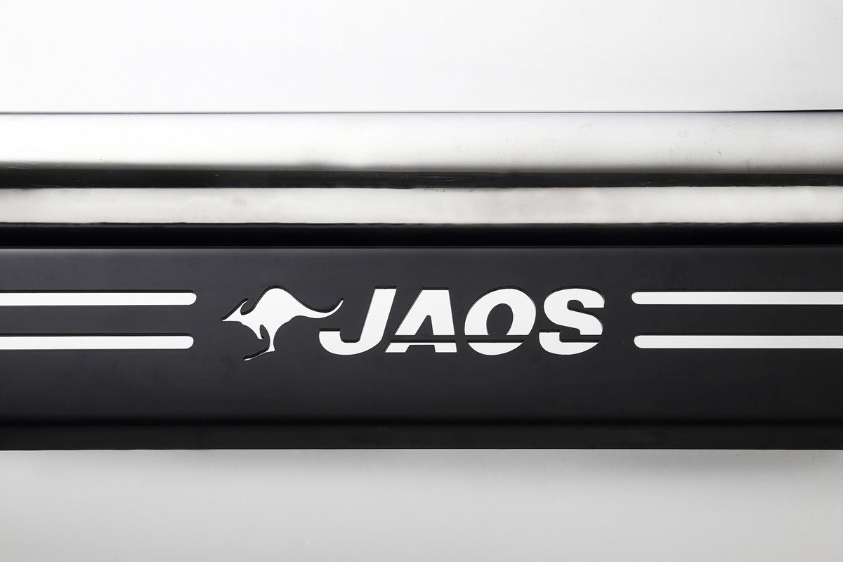 JAOS FRONT SKID BAR POLISH BLACK FOR SUZUKI ESCUDO Y21S YEA1S B150506B