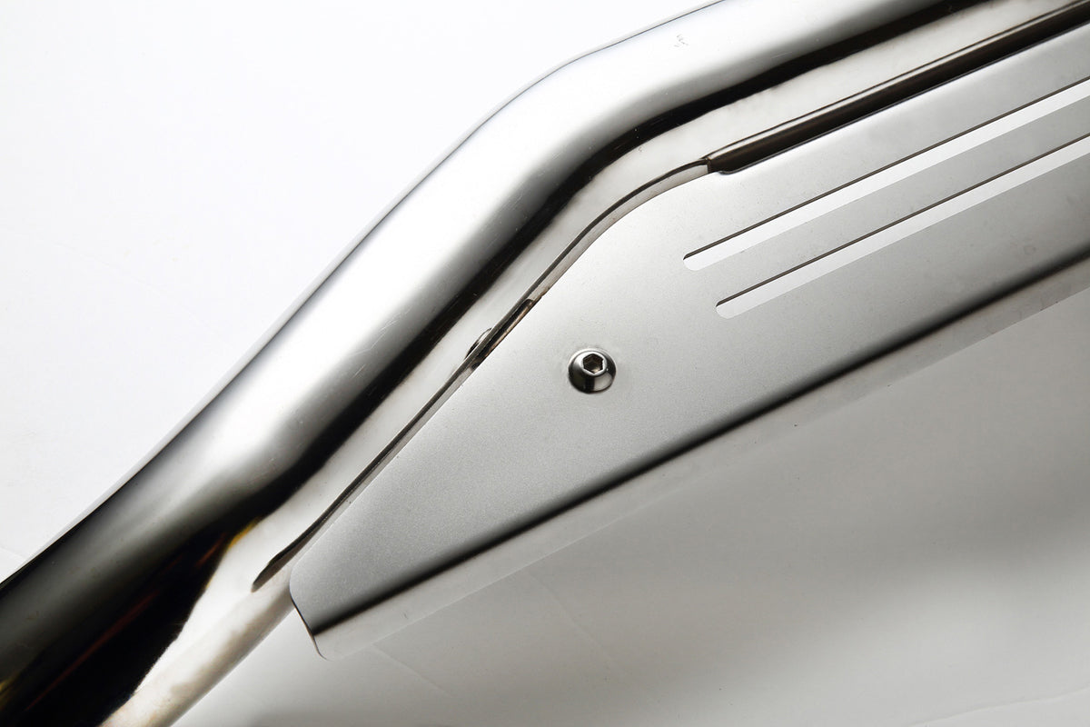 JAOS FRONT SKID BAR POLISH BLAST FOR JEEP RENEGADE B150910A