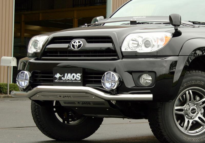 JAOS FRONT SKID BAR FOR TOYOTA HILUX SURF 215 B151085 - Black Hawk