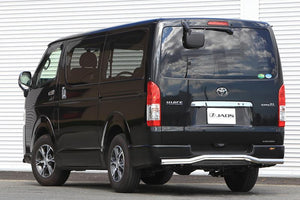 JAOS REAR SKID BAR POLISH BLACK STANDARD FOR TOYOTA HIACE 200 B154201B