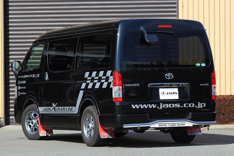 JAOS REAR SKID BAR POLISH BLAST WIDE FOR TOYOTA HIACE 200 B154202A