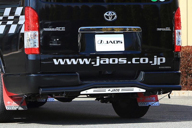 JAOS REAR SKID BAR BLACK BLAST WIDE FOR TOYOTA HIACE 200 B154202C