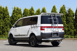 JAOS REAR SKID BAR POLISH BLAST FOR MITSUBISHI DELICA D:5 B154304A